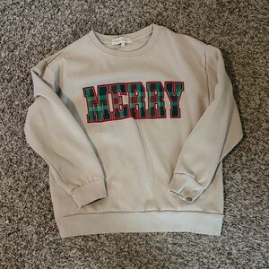 State of Mine L MERRY Christmas sweater